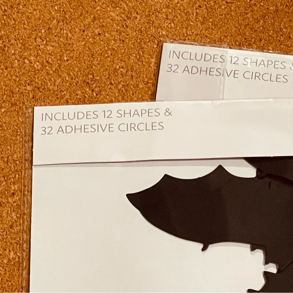 3 Packs Target Bullseye Paper Bats
